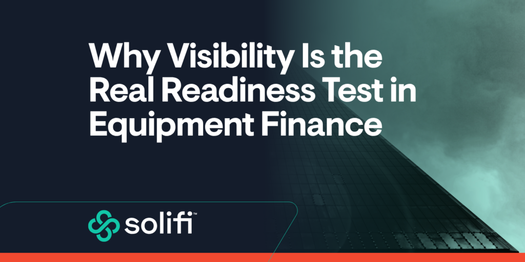 Why Visibility Is the Real Readiness Test in Equipment Finance — office building viewed from below